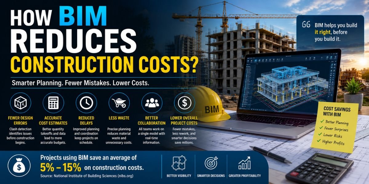 How BIM Reduces Construction Costs