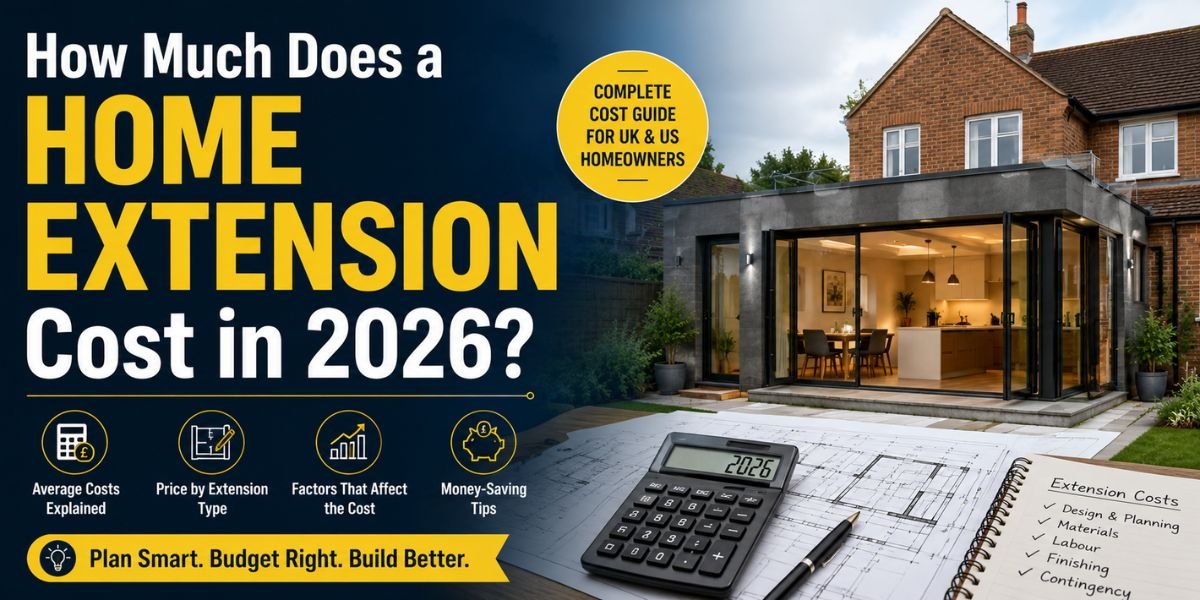 How Much Does a Home Extension Cost in 2026