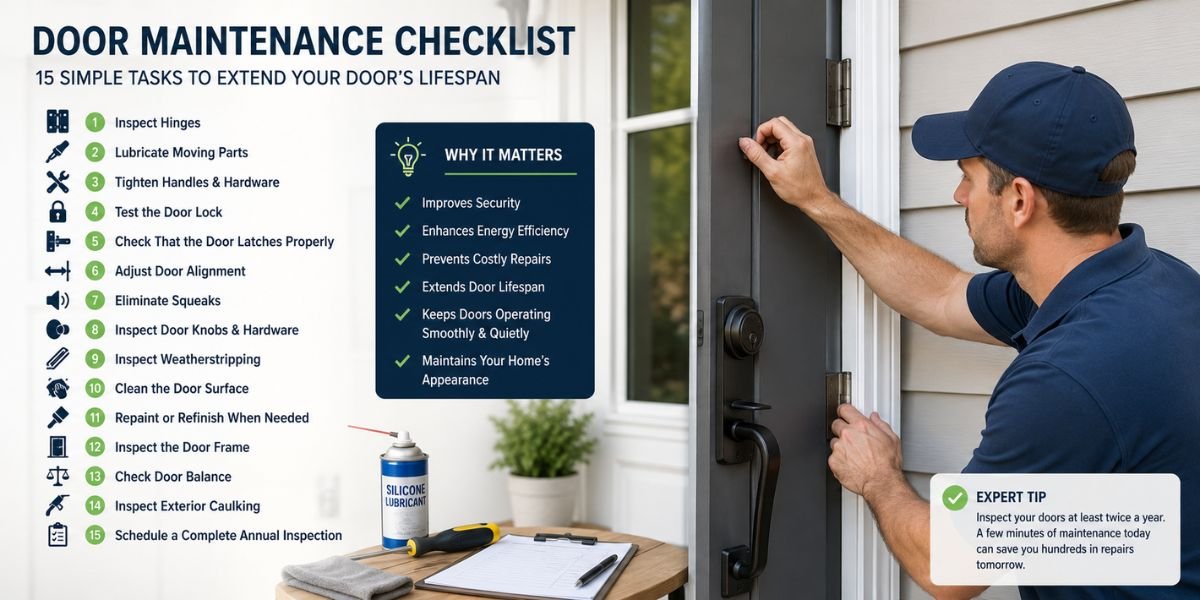 Door Maintenance Checklist