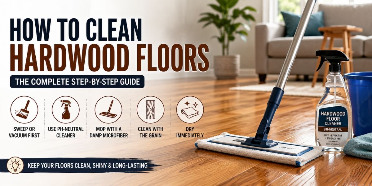 How to Clean Hardwood Floors