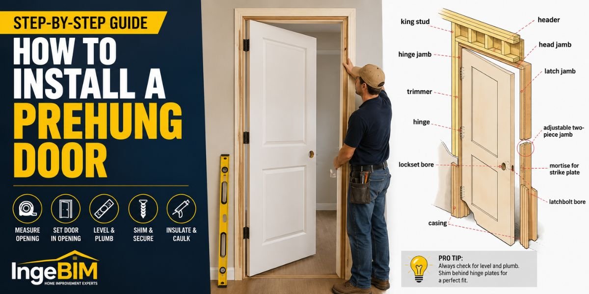 How to Install a Prehung Door