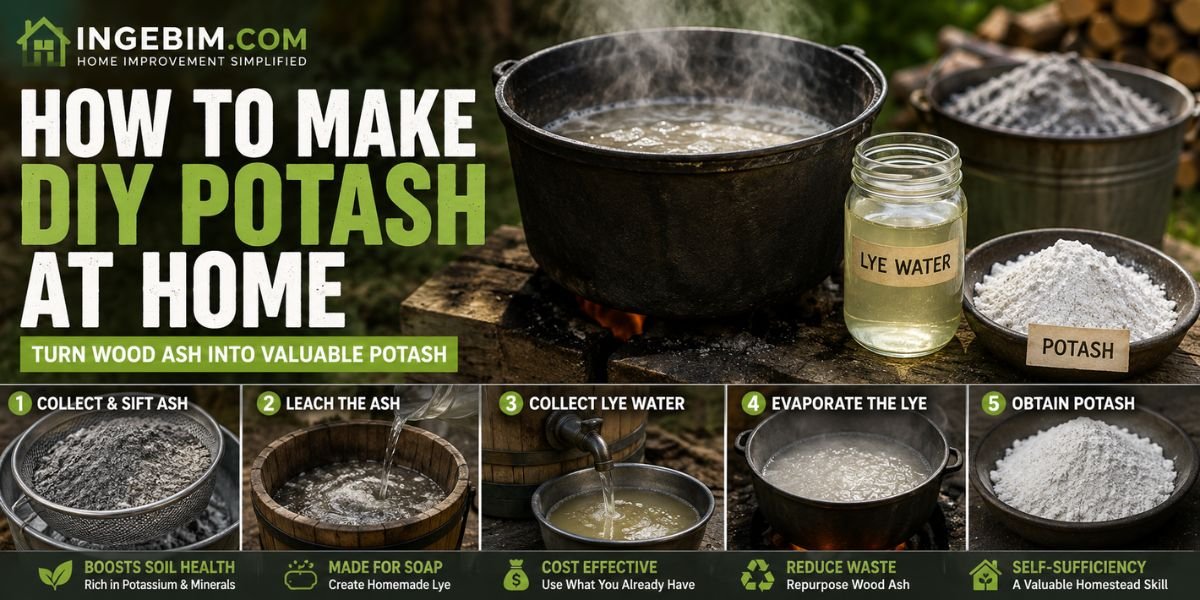 How to Make DIY Potash at Home