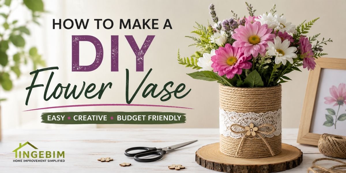 How to Make a DIY Flower Vase