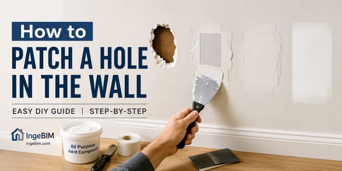 How to Patch a Hole in the Wall