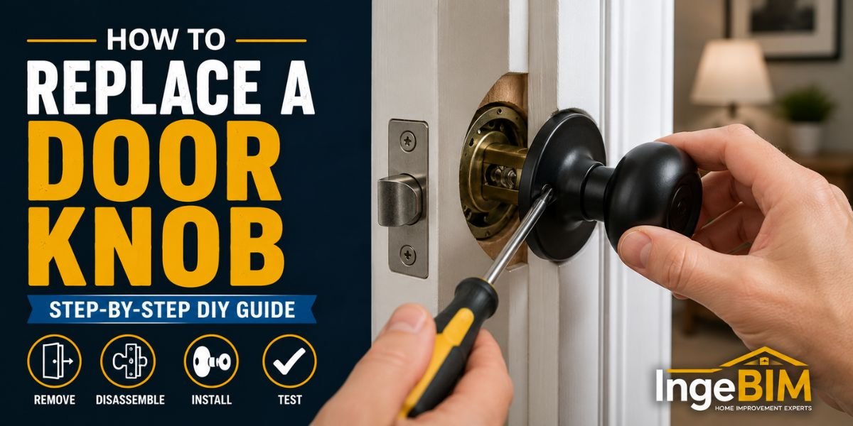 How to Replace a Door Knob