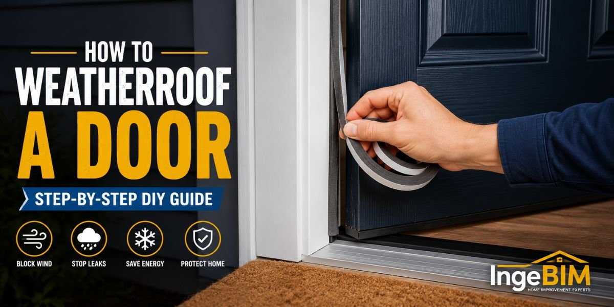 How to Weatherproof a Door