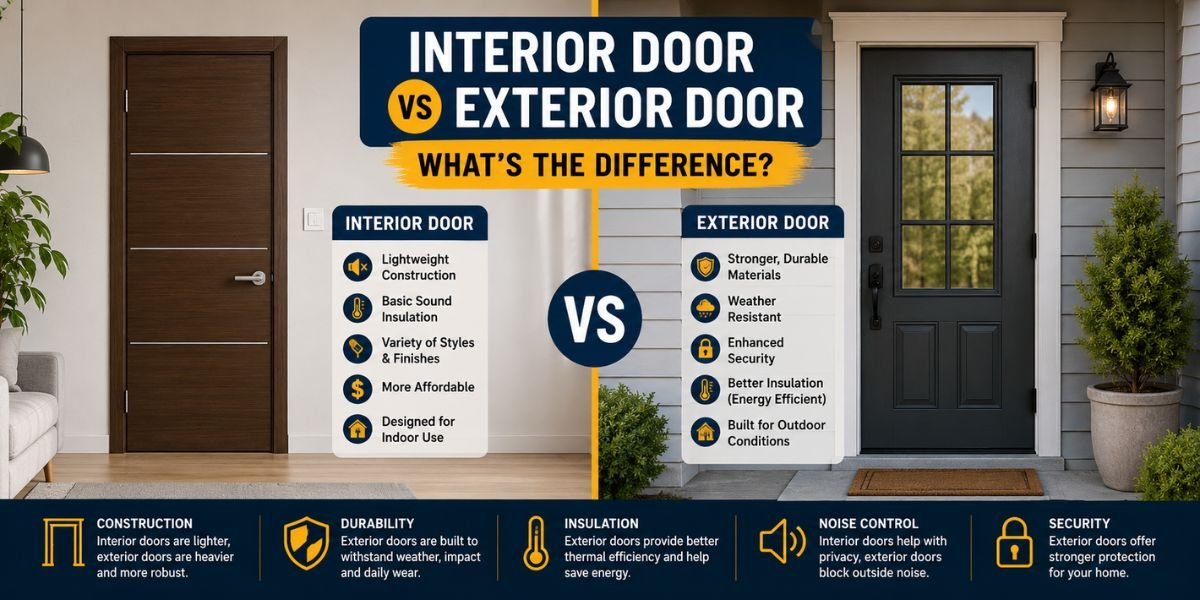 Interior Door vs Exterior Door
