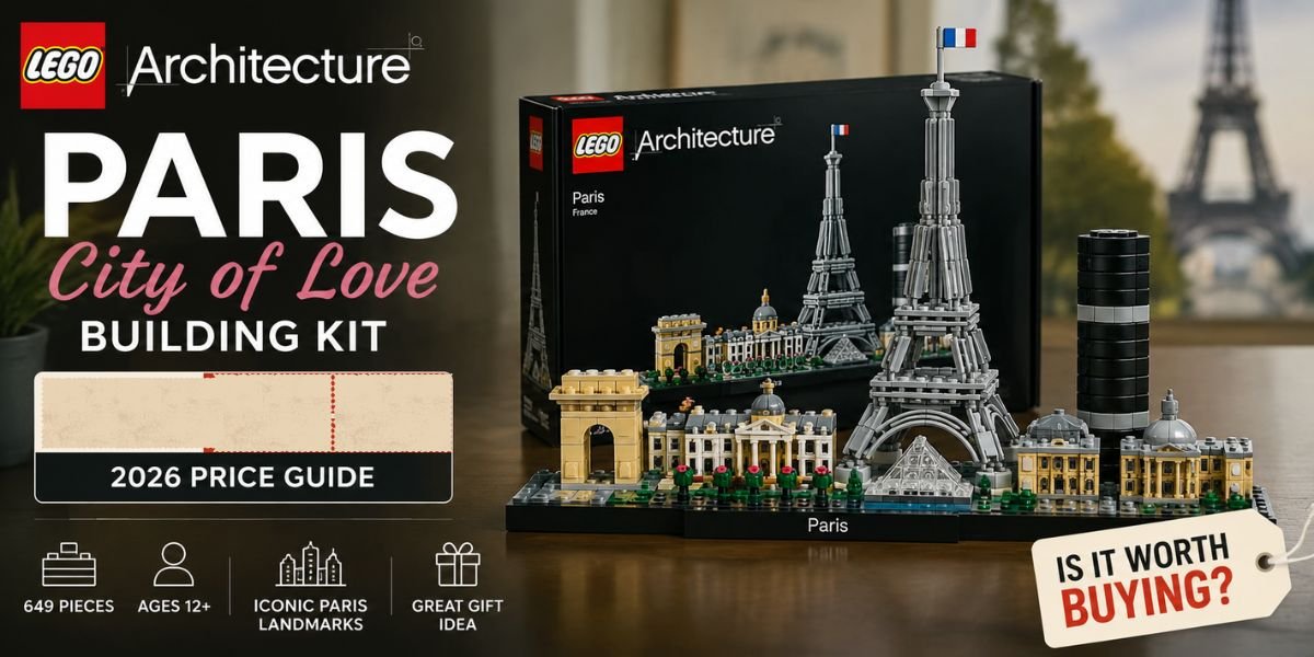 LEGO Architecture Paris City of Love Building Kit
