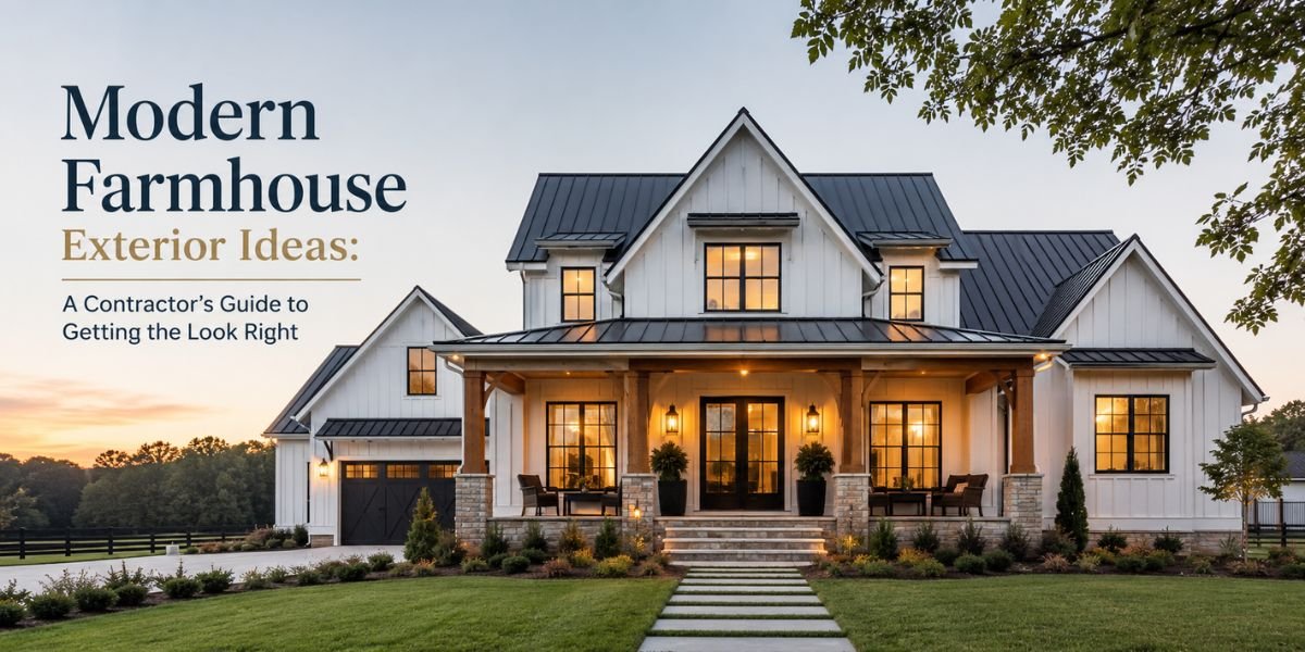 Modern Farmhouse Exterior Ideas