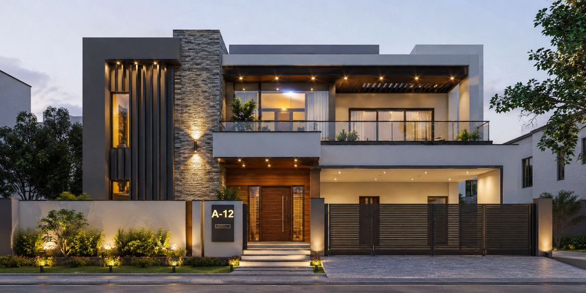 Modern Front Elevation Design