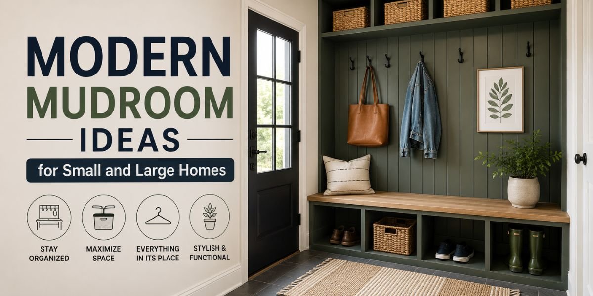 Modern Mudroom Ideas
