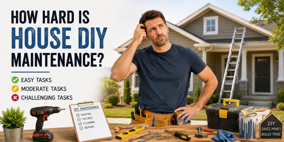 how hard is house diy maintenance