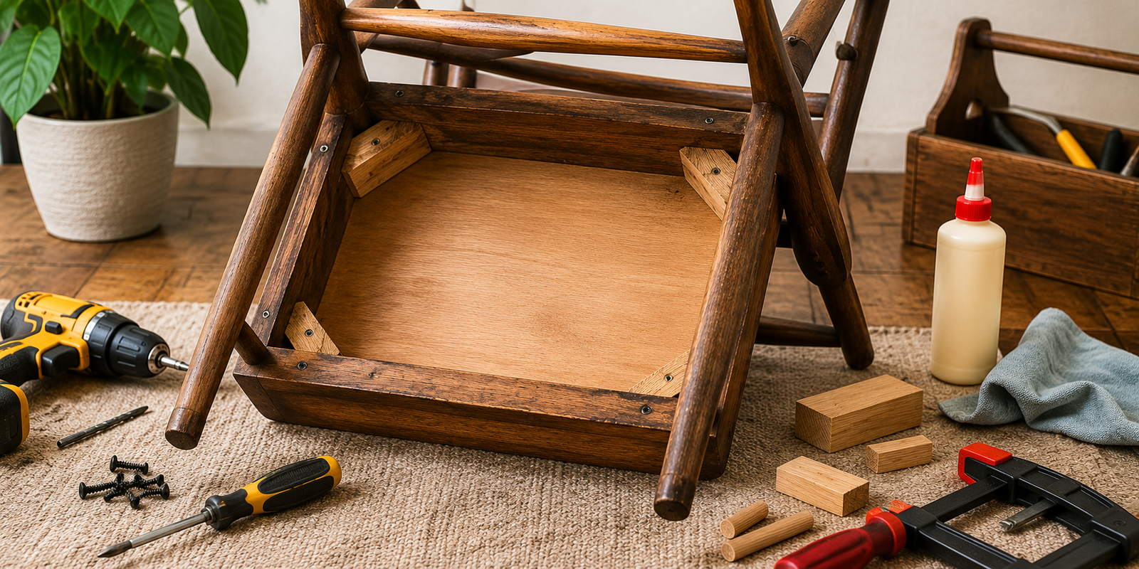 How to Fix a Loose Chair Seat