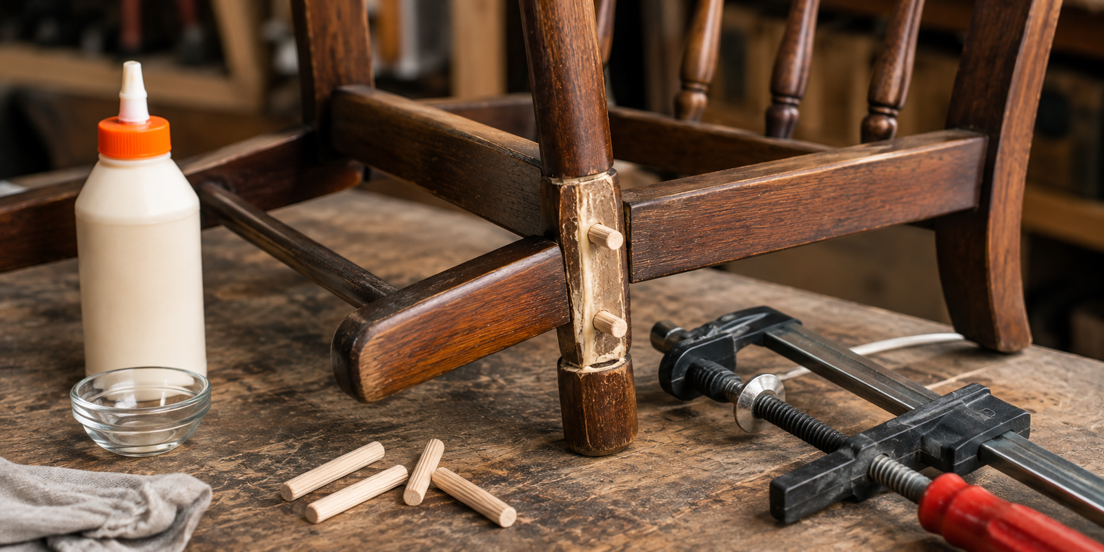 How to Fix a Loose Wooden Chair Joint
