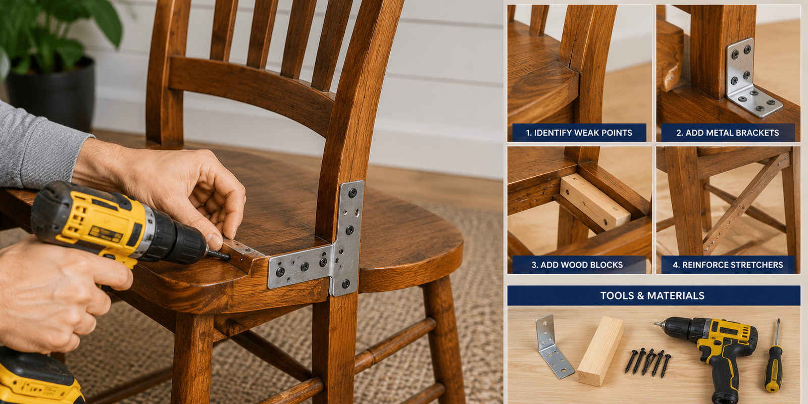 How to Reinforce a Weak Chair