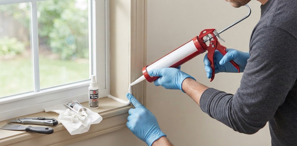 How to Replace Window Caulk