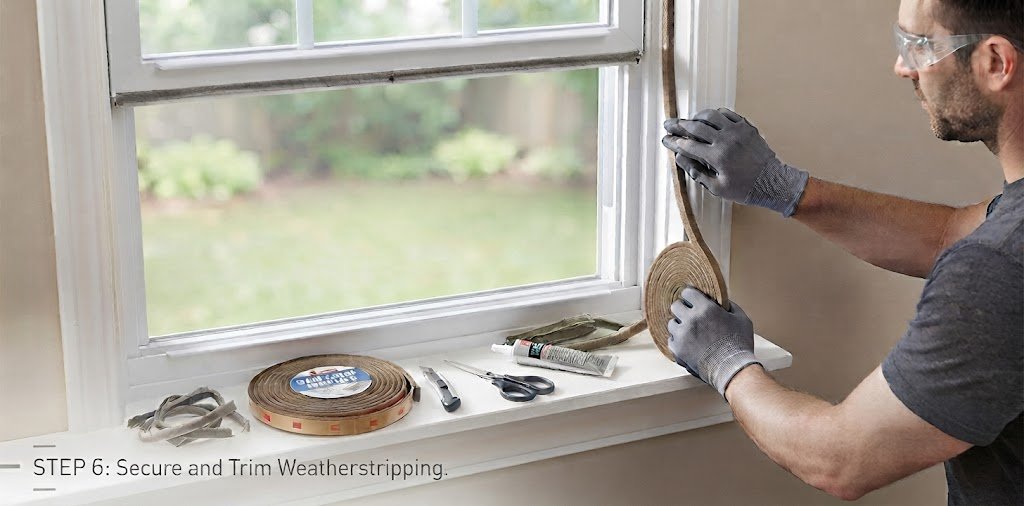 How to Replace Window Weatherstripping