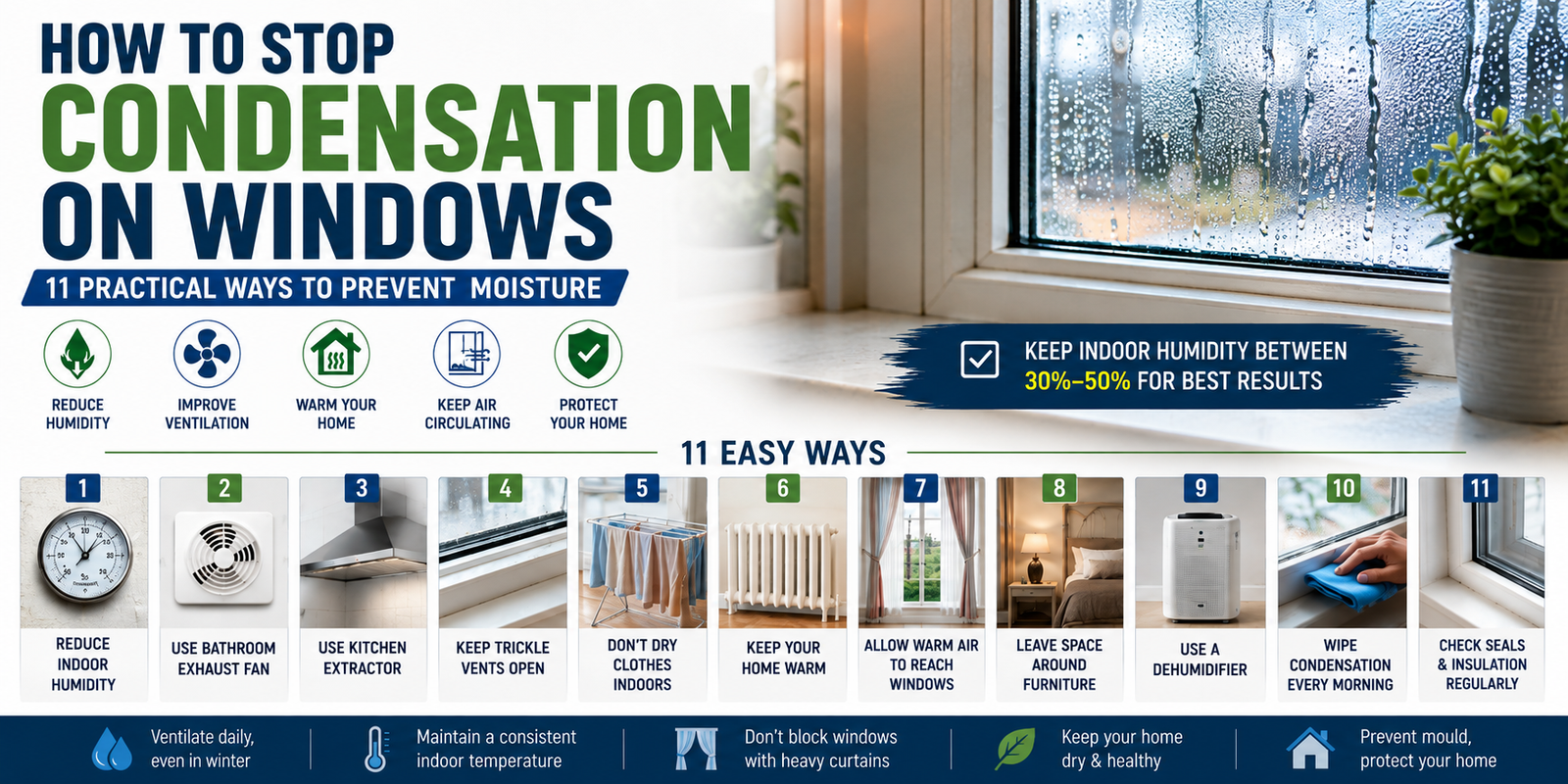 How to Stop Condensation on Windows