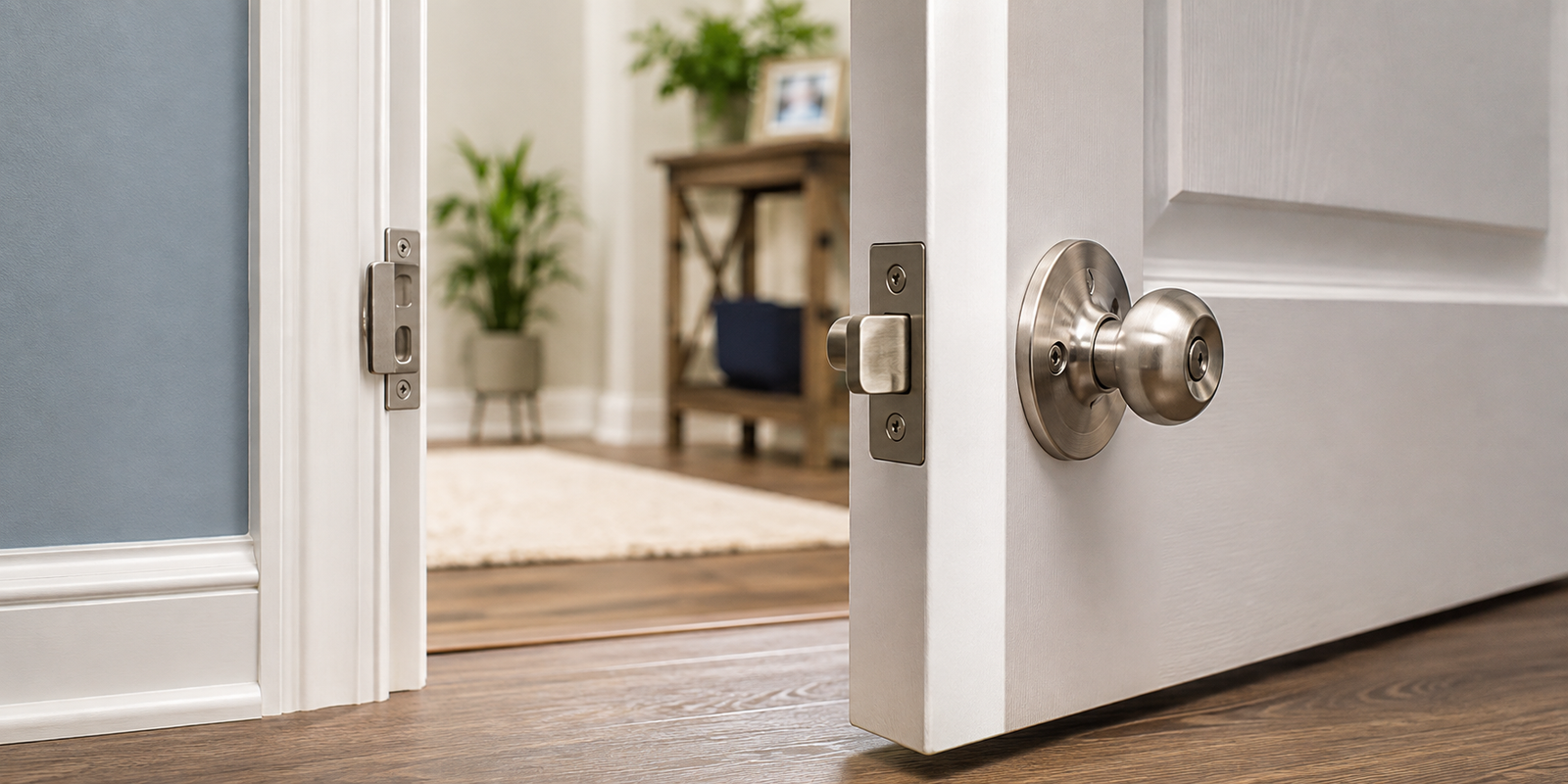 how to fix a door that won't stay closed